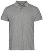 Clique 028280 Single Jersey Polo - Grijsmelange - L