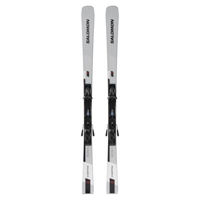Salomon E S/Max 12 + Mi12 GW F80 Ski Silver Met./Black/White 165