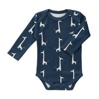 Fresk romper lange mouw Giraf indigo blue Maat