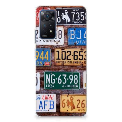 Xiaomi Redmi Note 11 Pro 5G | Siliconen hoesje | met foto Kentekenplaten