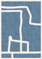 Layered - Vloerkleed Gotland Klint Wool Rug Cornflower Blue - 180x270 cm
