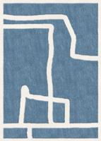 Layered - Vloerkleed Gotland Klint Wool Rug Cornflower Blue - 300x400 cm