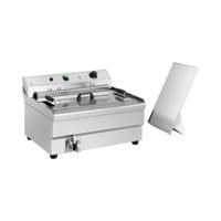 Friteuse - 30 Liter - 9.000 W - koude zone