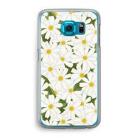 Summer Daisies: Samsung Galaxy S6 Transparant Hoesje