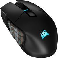 Corsair Scimitar Elite Wireless MMO-gamingmuis gaming muis 100 - 26.000 dpi, USB 2.0 | 2,4 GHz | Bluetooth | RGB - thumbnail