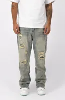 Black Bananas Distressed Jeans Blauw - Maat 29 - Kleur: Blauw | Soccerfanshop