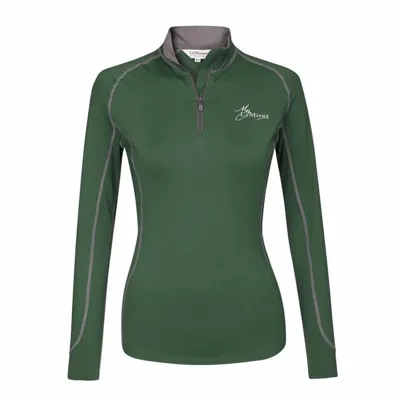 LeMieux Climate Base Layer techshirt groen maat:s LeMieux Climate Base Layer techshirt groen maat:s