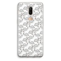 Zwanen: OnePlus 6 Transparant Hoesje