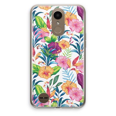 Tropisch 2: LG K10 (2017) Transparant Hoesje