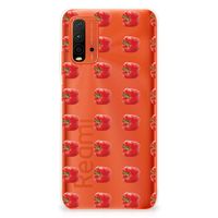 Xiaomi Poco M3 Siliconen Case Paprika Red