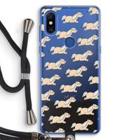 Ponys: Xiaomi Mi Mix 3 Transparant Hoesje met koord