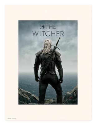 Kunstdruk The Witcher Backwards 30x40cm