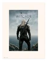 Kunstdruk The Witcher Backwards 30x40cm
