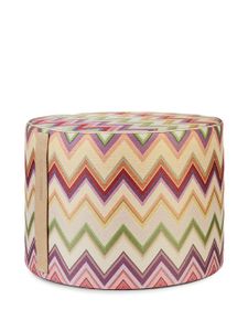 Missoni Home pouf Agadir à chevrons brodés - Orange