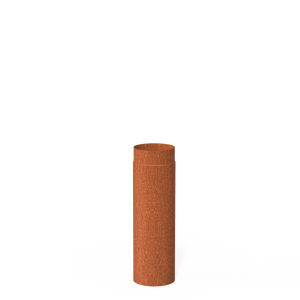 Forno: Rookkanalen BAC5.2.150 Flue 154x500mm Steel 2mm - Cortenstaal