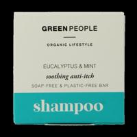 Green People Shampoo bar eucalyptus & mint 50 Gram