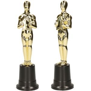 5x Gouden Academy Award beeldje 22cm   -