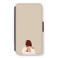 I drink wine: iPhone 12 mini Flip Hoesje