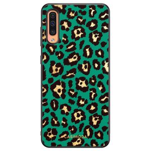 Samsung Galaxy A50/A30s hoesje - Luipaard groen
