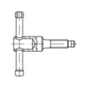 TOOLCRAFT 137866 Knevelschroeven M12 50 mm DIN 6306 Staal Gebruineerd 1 stuk(s)