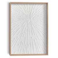 Reinders - Beams White - Craft Art Schilderij 40x30cm Hout