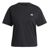 Dames-T-Shirt met Korte Mouwen Adidas Essentials Zwart Maat L