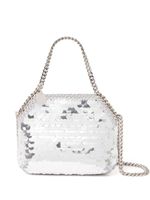 Stella McCartney mini Falabella sequinned bag - Argent - thumbnail