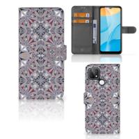 OPPO A15 | Bookcase | Flower Tiles