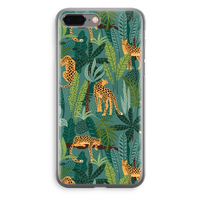 Luipaard 2: iPhone 8 Plus Transparant Hoesje