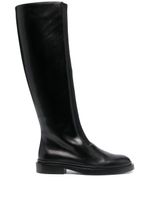 Jil Sander bottes en cuir - Noir - thumbnail