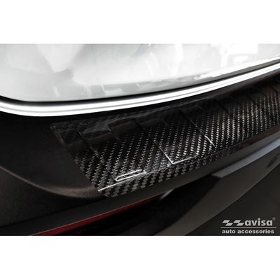 Echt 3D Carbon Bumper beschermer passend voor Mazda MX-30 2020- 'Ribs' AV249276