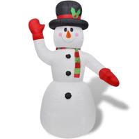 VidaXL Opblaasbare sneeuwpop 240 cm VidaXL Opblaasbare sneeuwpop 240 cm