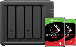 Synology DS423+ + Seagate Ironwolf 8TB Pro (2x4TB)