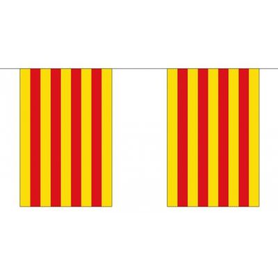 2x Buiten vlaggenlijn Catalonie 3 meter