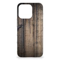 iPhone 16 Pro Max | Bumper Hoesje | Steigerhout