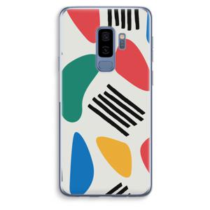 Illustratieve pop 1: Samsung Galaxy S9 Plus Transparant Hoesje