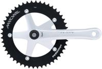 Miche crankstel pista advanced 170mm 48tds. 1/8 zilver