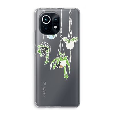 Hang In There: Xiaomi Mi 11 Transparant Hoesje