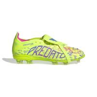 adidas Predator Elite FT Gras Voetbalschoenen (FG) Kids Neongeel Blauw Roze