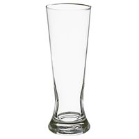 Set van 4x stuks bierglazen transparant 370 ml - 7 x 21 cm - thumbnail