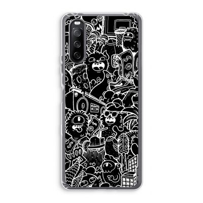 Vexx Black City : Sony Xperia 10 III Transparant Hoesje