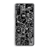 Vexx Black City : Sony Xperia 10 III Transparant Hoesje