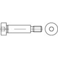 TOOLCRAFT TO-5434590 Pas schroeven M8 16 mm Binnenzeskant (inbus) 50 stuk(s)