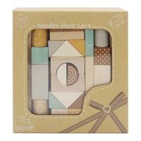 Houten Blokken Kar, 25dlg. Houten Blokken Kar, 25dlg.