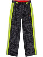 Diesel pantalon de jogging Winston à motif abstrait - Noir - thumbnail