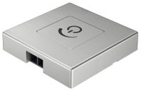 Dimmer schakelaar touch opbouw zilverkleurig let op aansluitsnoer bijbestellen Loox Hafele