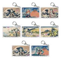 Katsushika Hokusai x Hatsune Miku Acrylic Keychains Blind Box Assortment (8)