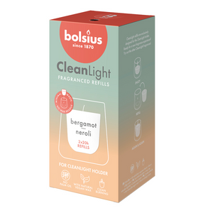 Bolsius Clean Light Fragranced Refills Bergamot & Neroli