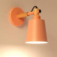 Trap gangpad bed slaapkamer muur lamp creatieve eenvoudige achtergrond restaurant Oblique vat Light AC 220V (roze)