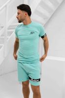 Malelions Captain 2.0 T-Shirt Heren Lichtblauw - Maat M - Kleur: ZwartGroen | Soccerfanshop
